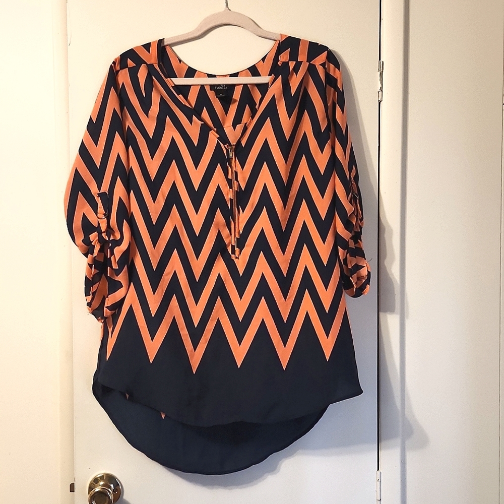 Womens Rue21 XL Top Shirt Blouse